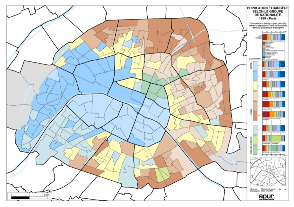 Les différentes communautés des principaux quartiers sensibles ...